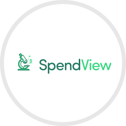 A green microscope with dollar symbols next to the text 