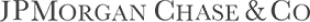 Text saying "JPMorgan Chase & Co" in serif font, centered on a plain white background.
