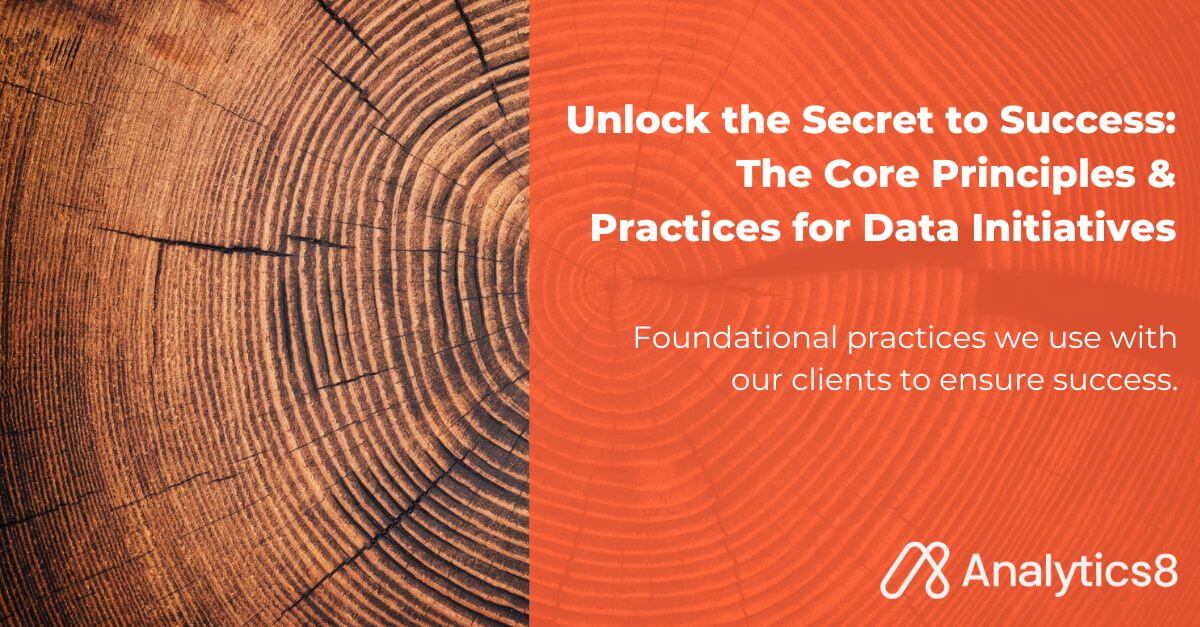 Core Data and Analytics Principles for Every Data Initiative | Analytics8