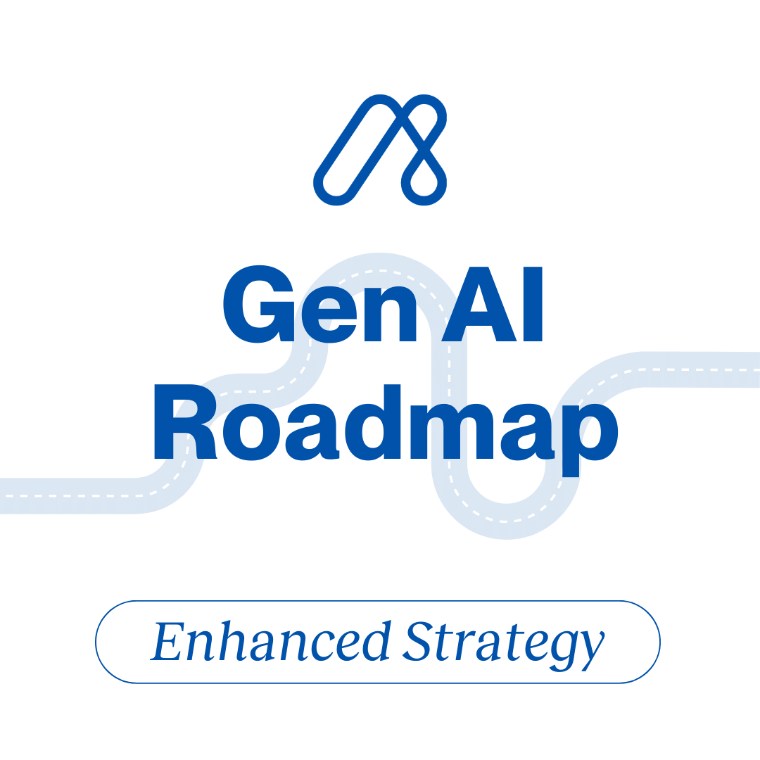 A stylized blue road meanders across a black background, above the words 