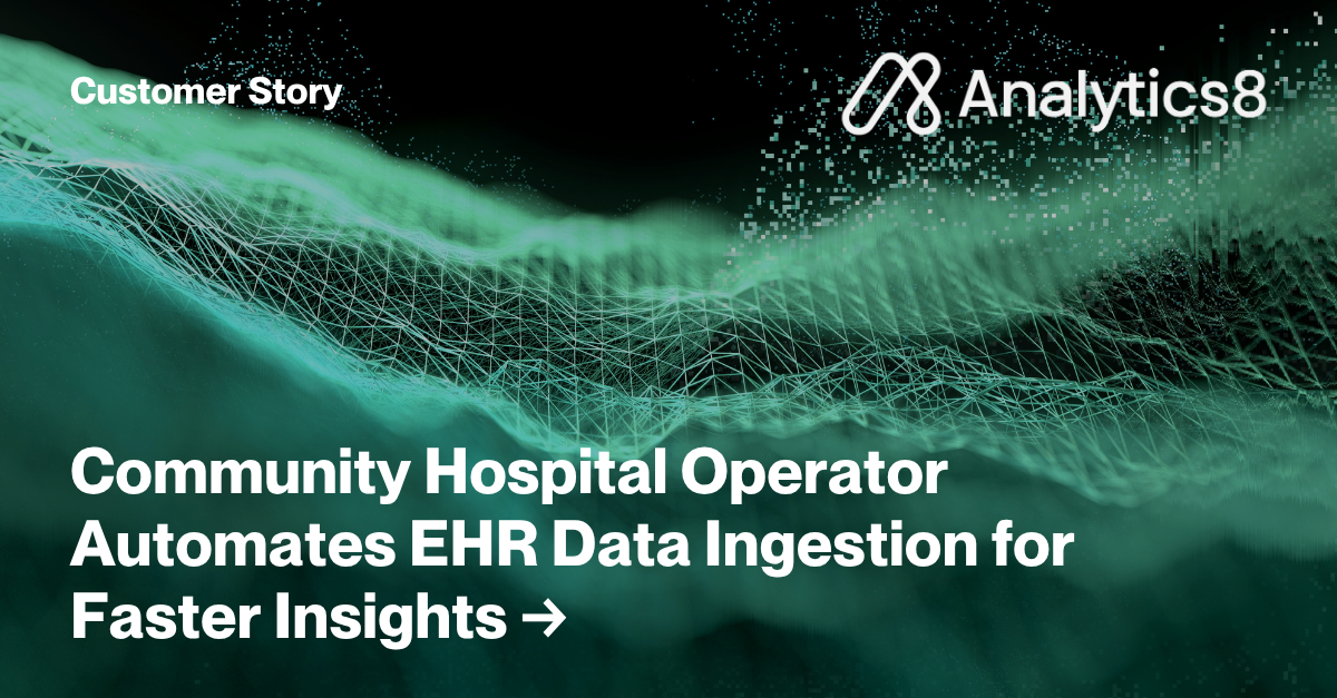 Community Hospital Operator Automates EHR Data Ingestion for Faster ...